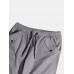 Mens Solid Color Drawstring Mid Waist Overalls Pocket Cargo Pants Mens Solid Color Drawstring Mid Waist Overalls Pocket Cargo Pants