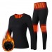 Men Women Electric Heated Underwear Suit Thermal Elastic Heating Pants Winter Men Women Electric Heated Underwear Suit Thermal Elastic Heating Pants Winter