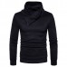 Autumn Winter Fashion Side Zipper Pile Heap Collar Sweater Pullover Men’s Casual Pure Color Sweater Autumn Winter Fashion Side Zipper Pile Heap Collar Sweater Pullover Men’s Casual Pure Color Sweater