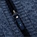 Men’s Casual Business Woolen Zipper Stand Collar Sweaters Patchwork Contrast Color Pullover Men’s Casual Business Woolen Zipper Stand Collar Sweaters Patchwork Contrast Color Pullover